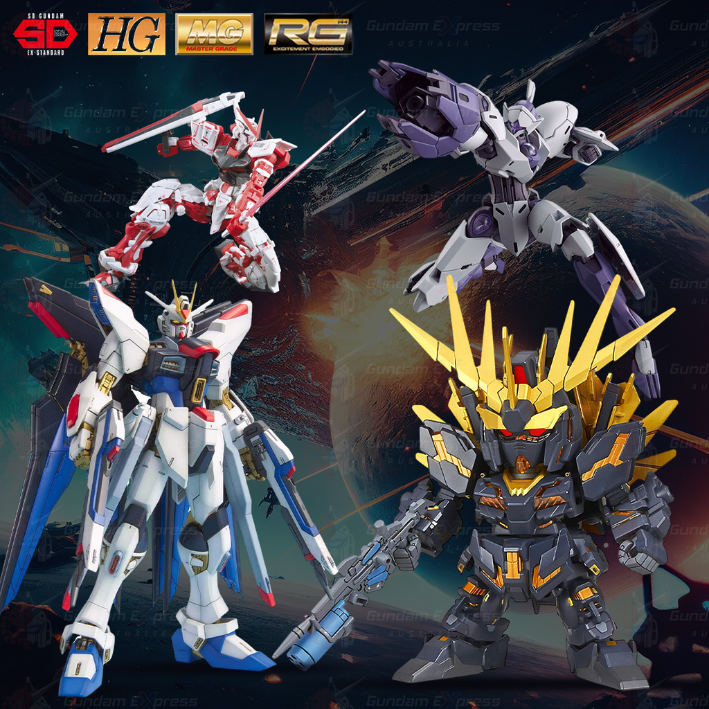 A Beginner’s Guide to Understanding Gundam Grades