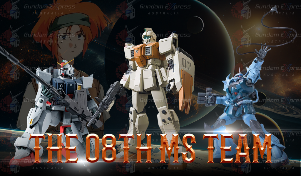 Mobile Suit Gundam The 08th MS Team Image by Gundam Express Australia