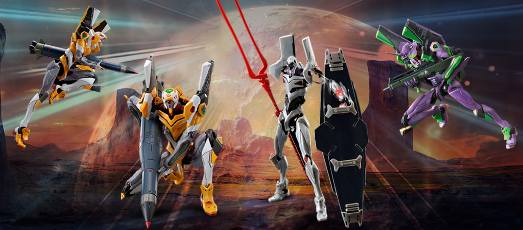 Banner image by Gundam Express Australia for Evangelion collection page