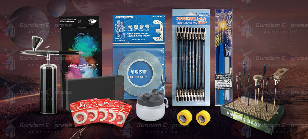 Painting accessories collection page image by Gundam Express Australia