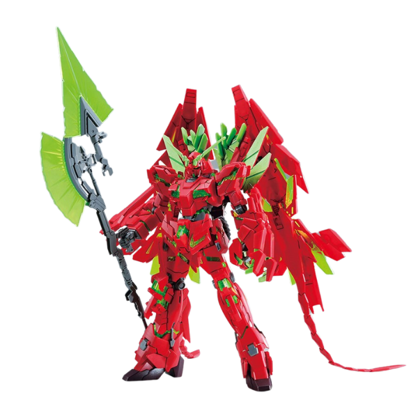 The Gundam Base Fukuoka Limited 1/144 HG The Gundam Base Fukuoka Limited Unircorn Gundam Perfectibility (Destroy Mode) (Final Battle Ver.1) Ver.GSF with axe