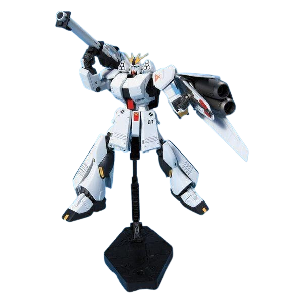 Bandai 1/144 HGUC FA-93HWS NU Gundam + HWS with missile launcher