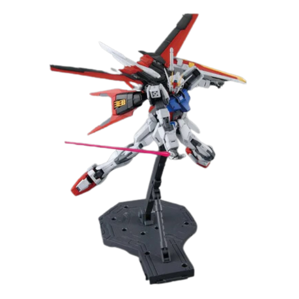 Gundam Express Australia Bandai 1/100 MG Aile Strike Gundam Ver.RM in stand base front