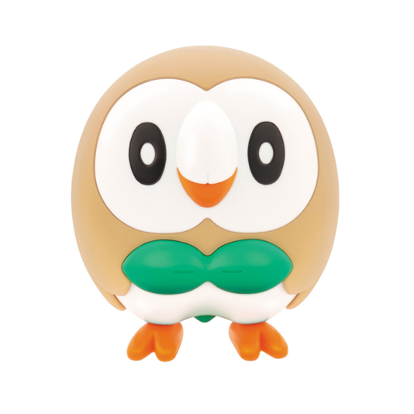 Gundam Express Australia Bandai Pokemon Plamo Collection Quick Series!! 10 Rowlet view on front