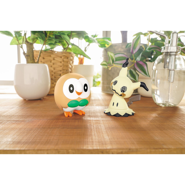 Bandai Pokemon Plamo Collection Quick Series!! 10 Rowlet promotional image 2