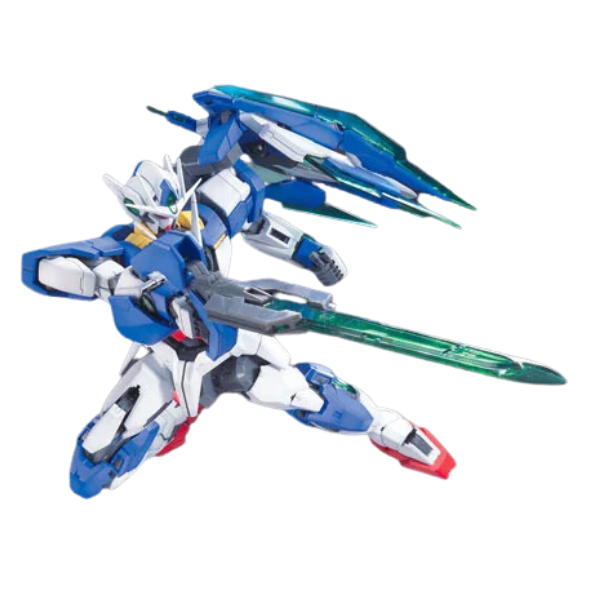 Gundam Express Australia Bandai 1/100 MG 00 Qan[T] Celestial Being Mobile Suit GNT-0000 attack mode