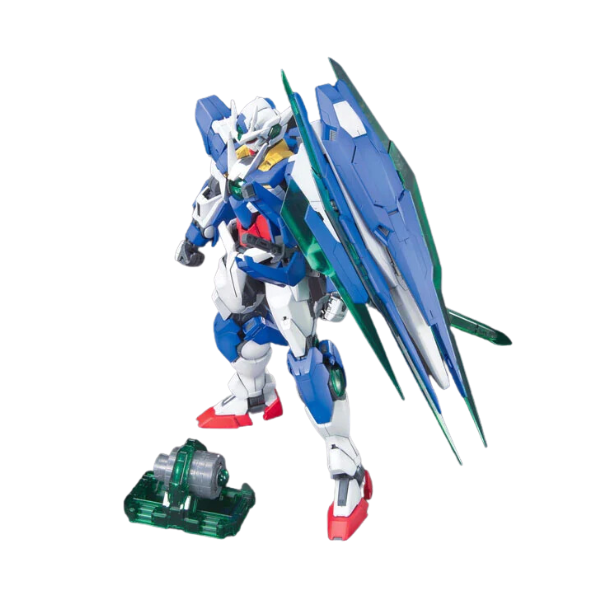 Gundam Express Australia Bandai 1/100 MG 00 Qan[T] Celestial Being Mobile Suit GNT-0000 with shield bit 