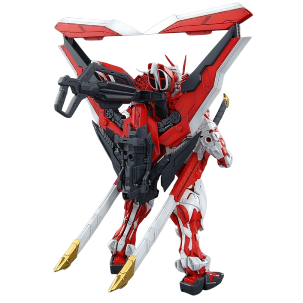 Gundam Express Australia Bandai 1/100 MG MBF-P02KAI Gundam Astray Red Frame Kai view on back