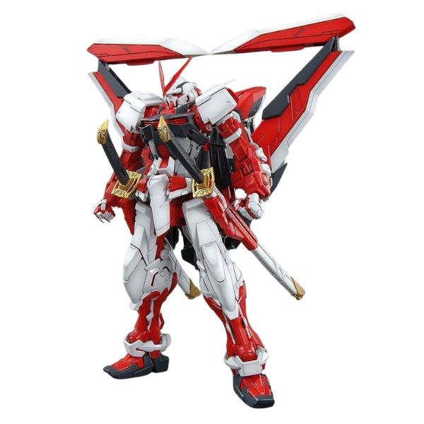 Gundam Express Australia Bandai 1/100 MG MBF-P02KAI Gundam Astray Red Frame Kai view on front 2