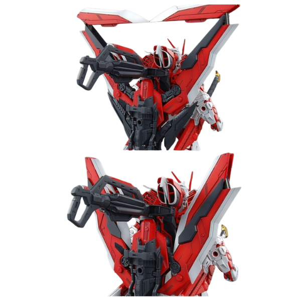 Gundam Express Australia Bandai 1/100 MG MBF-P02KAI Gundam Astray Red Frame Kai more details