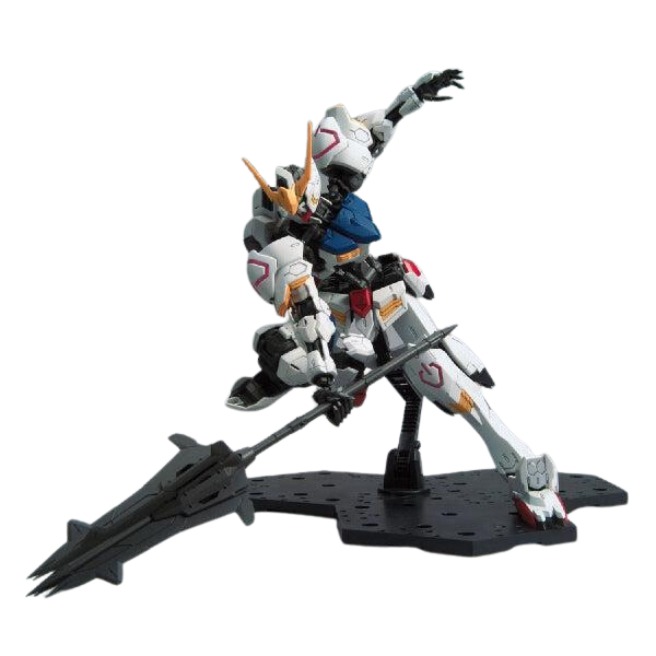 Gundam Express Australia Bandai 1/100 MG Barbatos 4th Form action pose with mace 2