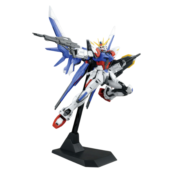 Gundam Express Australia Bandai 1/100 MG GAT-X105B/FB Build Strike Gundam Full Package action pose