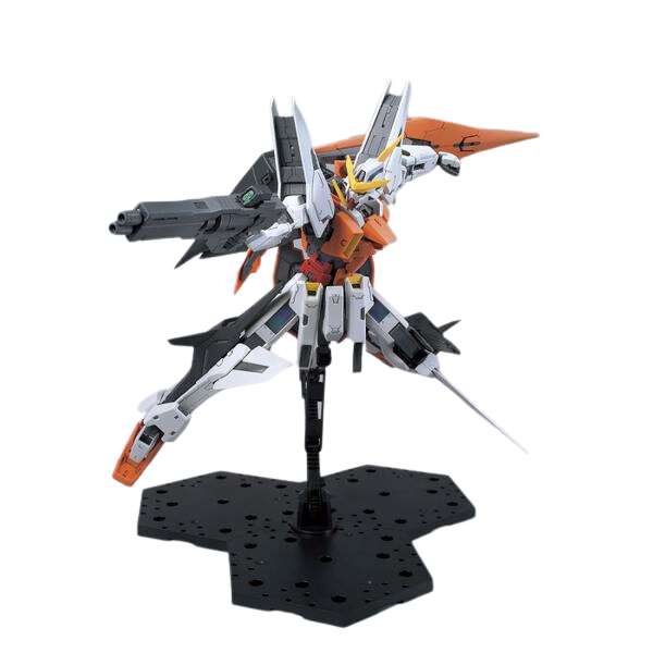 Gundam Express Australia Bandai 1/100 MG GN-003 Gundam Kyrios  action pose in stand