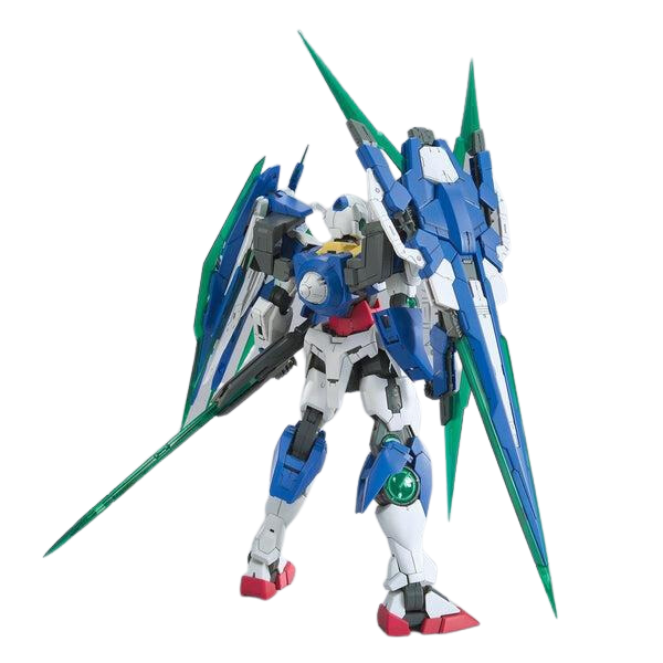 Gundam Express Australia Bandai 1/100 MG GNT-0000/FS 00 QAN[T] Full Saber view on back
