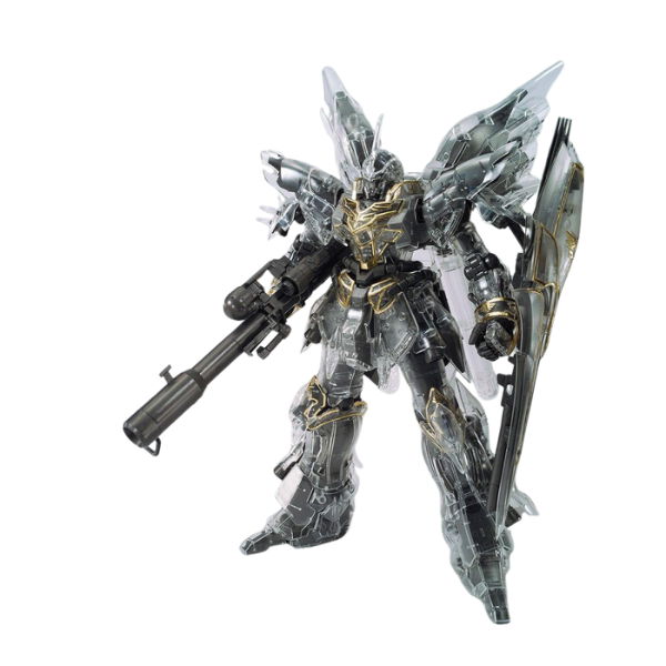 Gundam Express Australia Bandai 1/100 MG Gundam Base Limited Sinanju [Mechanical Clear]  action pose