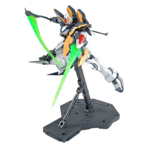 Gundam Express Australia Bandai 1/100 MG Gundam Deathscythe EW Ver. action pose with deathscythe and sword