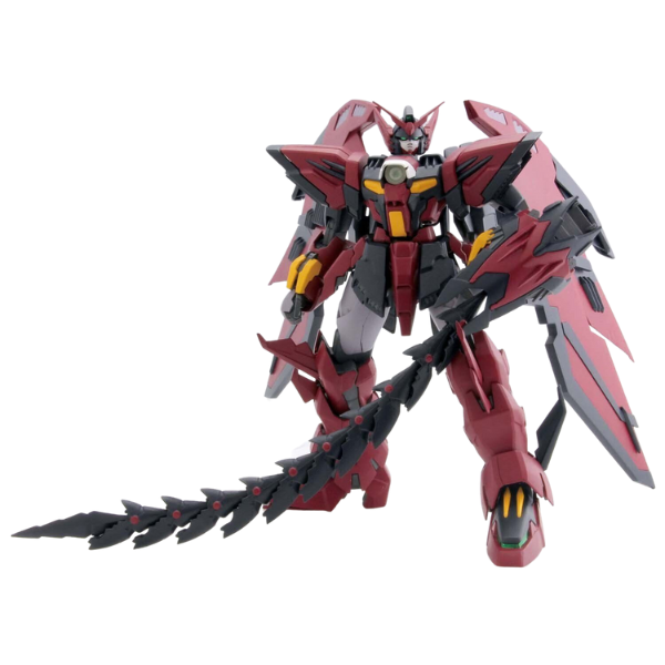 Gundam Express Australia Bandai 1/100 MG Gundam Epyon EW Ver action pose front with heat rod's whip