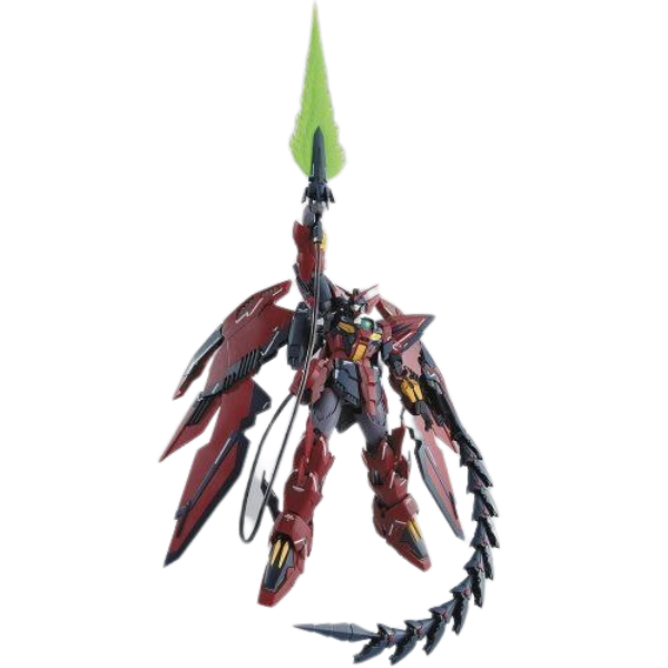 Gundam Express Australia Bandai 1/100 MG Gundam Epyon EW Ver action pose front with heat rod's whipGundam Express Australia Bandai 1/100 MG Gundam Epyon EW Ver action pose front with heat rod's whip