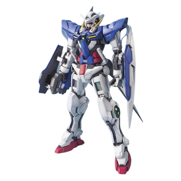 Gundam Express Australia Bandai 1/100 MG Gundam Exia-Celestial Being Mobile Suit view on front