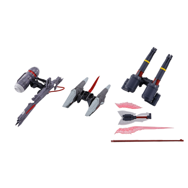 Bandai 1/100 MG Gunner Wizard/Slash Wizard/Blaze Wizard Set all the weapons included in the set