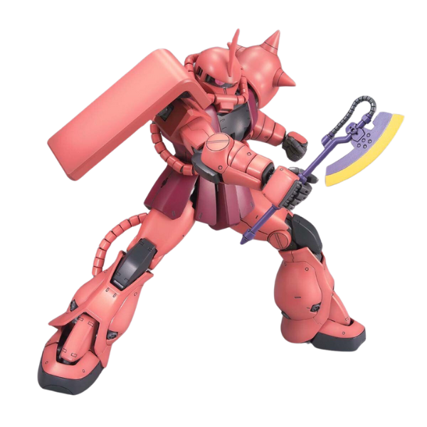 Gundam Express Australia Bandai 1/100 MG MS-06S Char's Zaku II Ver 2.0 with axe