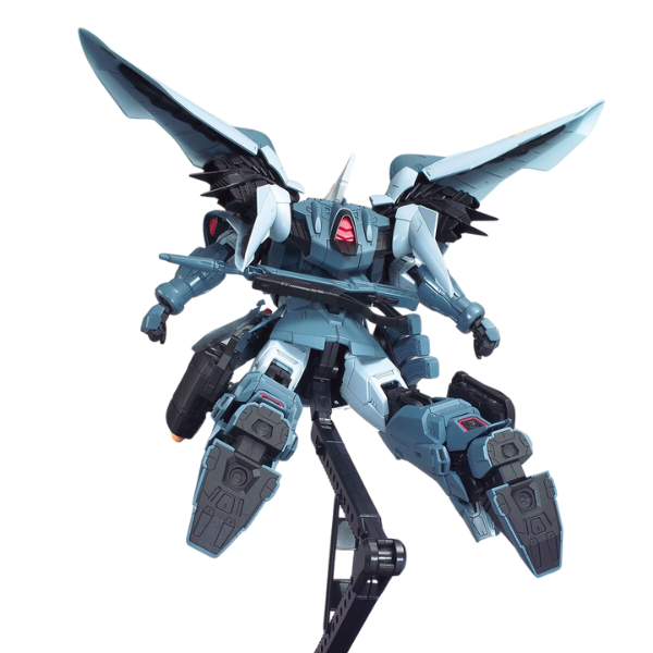Gundam Express Australia Bandai 1/100 MG Mobile Ginn action pose view on back