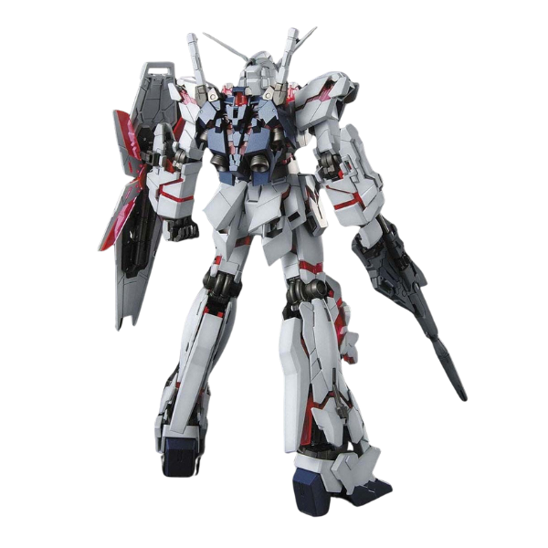 Gundam Express Australia Bandai 1/100 MG RX-0 Unicorn Gundam Full Psycho-Frame Prototype Mobility Suit (Re-issued) view on back