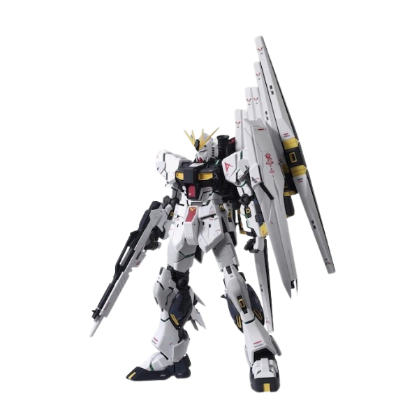 Bandai 1/100 MG RX-93 NU Gundam Ver. Ka action pose 