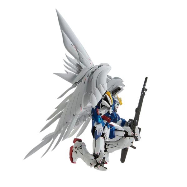 Gundam Express Australia Bandai 1/100 MG XXXG-00W0 Wing Gundam Zero Ver.Ka on one knee
