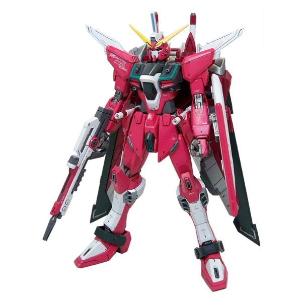 Gundam Express Australia Bandai 1/100 MG ZGMF-19A Infinite Justice Gundam view on front