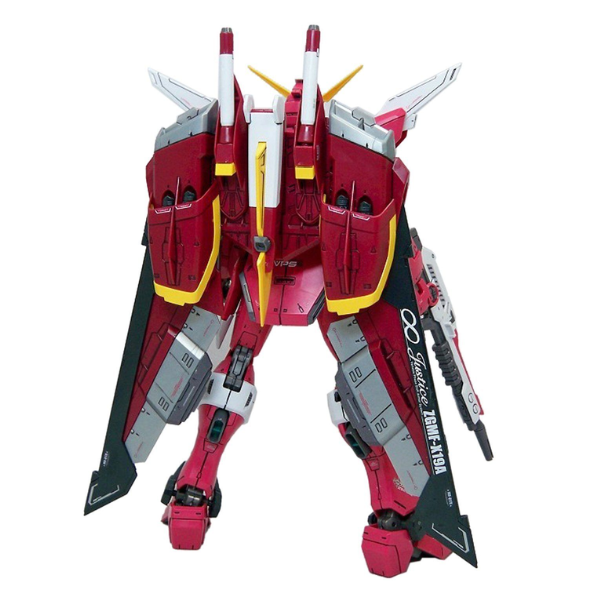 Gundam Express Australia Bandai 1/100 MG ZGMF-19A Infinite Justice Gundam view on back