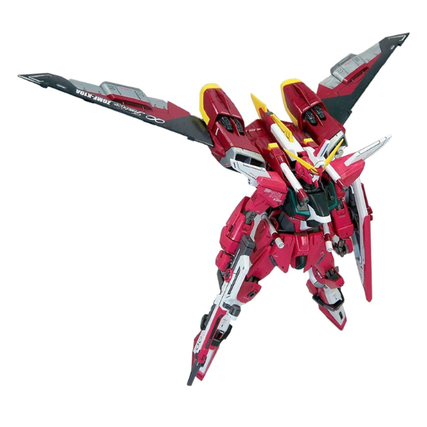 Gundam Express Australia Bandai 1/100 MG ZGMF-19A Infinite Justice Gundam action pose