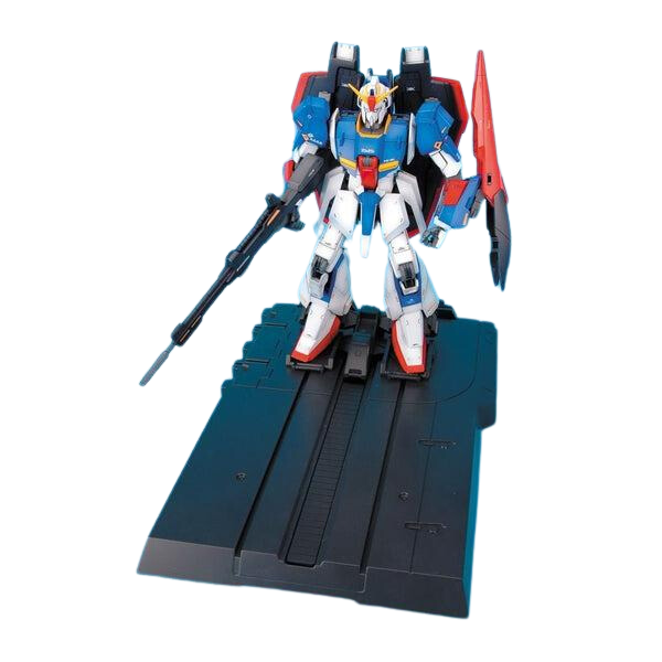 Gundam Express Australia Bandai 1/100 MG MSZ-006 Zeta Gundam Ver 2.0 view on front in stand 2