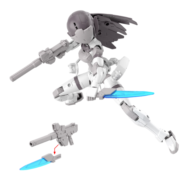 Gundam Express Australia Bandai 1/144 30MM EXM-H15C Acerby (TYPE-C)  action pose 2