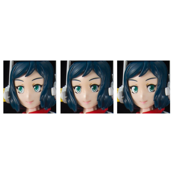 Gundam Express Australia Bandai 1/144 HGBF Mrs Loheng-Rinko  facial expressions