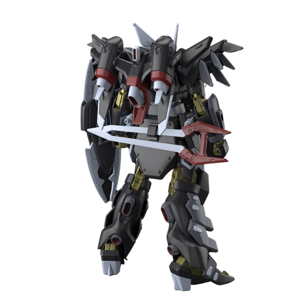 Bandai 1/144 HG Black Knight Squad Shi-ve.A view on back