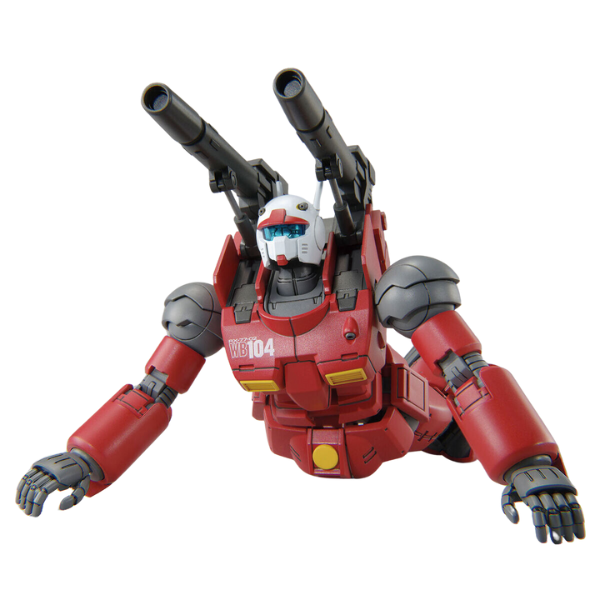Gundam Express Australia Bandai 1/144 HG Guncannon (Cucuru Doan's Island Ver) crawling pose