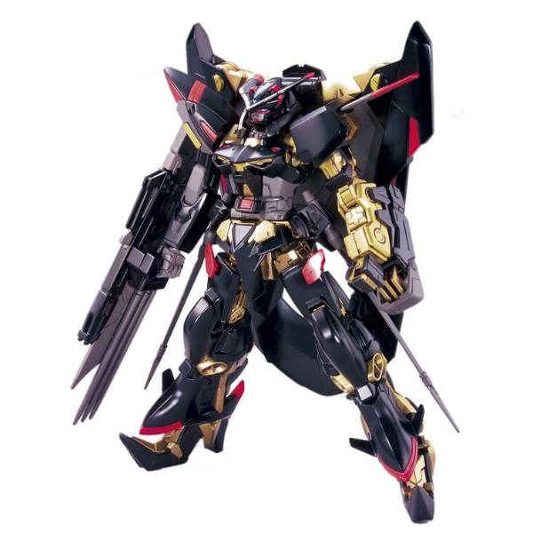 Gundam Express Australia Bandai 1/144 HG Gundam Astray Gold Frame Amatsu Mina view on front