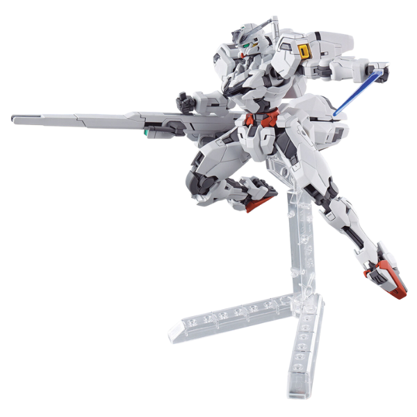 Gundam Express Australia Bandai 1/144 HG Gundam Calibarn action pose in stand