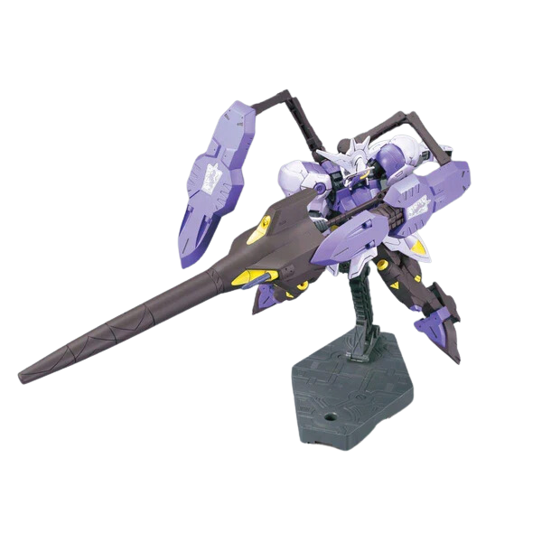 Gundam Express Australia Bandai 1/144 HG IBO Gundam Kimaris Vidar  with gungnir lance in stand
