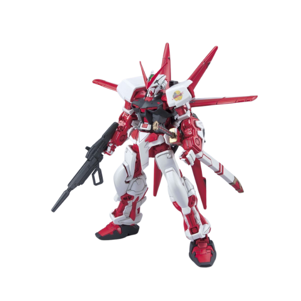 Gundam Express Australia Bandai 1/144 HG MBF-P02 Gundam Astray Red Frame Flight Unit view on front