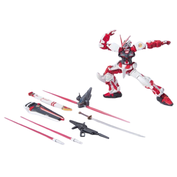 Gundam Express Australia Bandai 1/144 HG MBF-P02 Gundam Astray Red Frame Flight Unit weapons