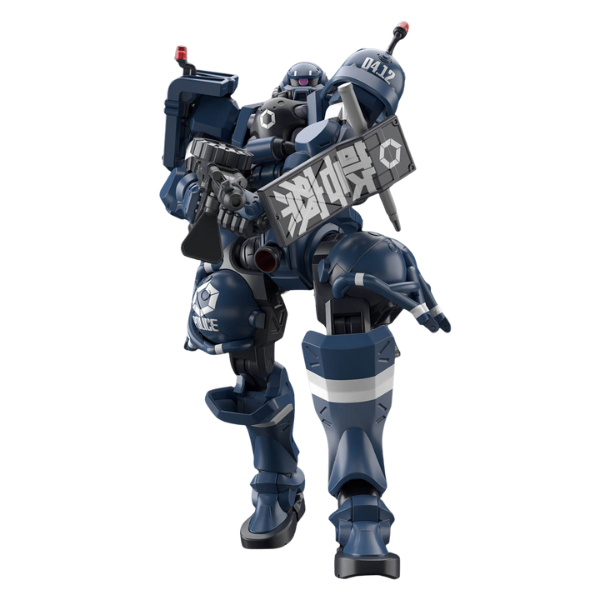 Gundam Express Australia Bandai 1/144 HG Military Police Zaku action pose