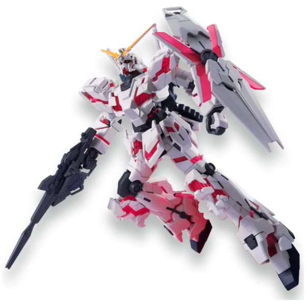 Gundam Express Australia Bandai 1/144 HGUC RX-0 Unicorn Gundam (Destroy Mode) Full Psycho Frame view on front