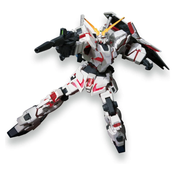 Gundam Express Australia Bandai 1/144 HGUC RX-0 Unicorn Gundam (Destroy Mode) Full Psycho Frame action pose 2