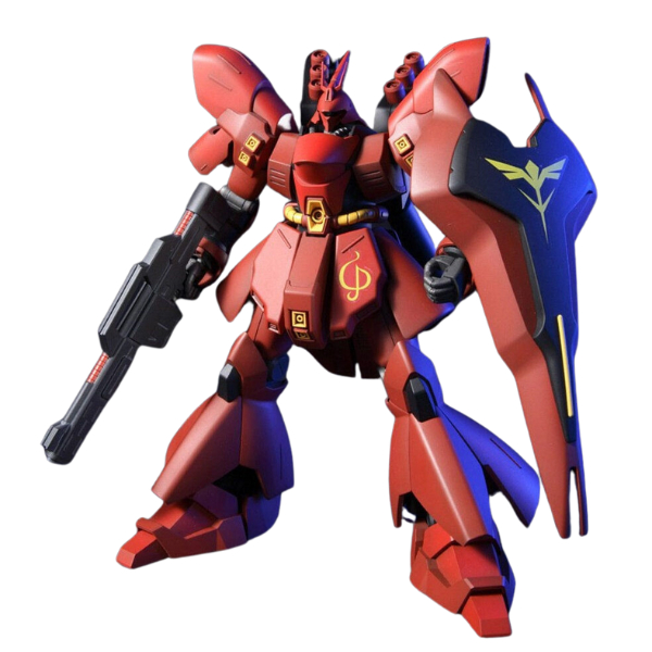 Gundam Express Australia Bandai 1/144 HGUC Sazabi view on front