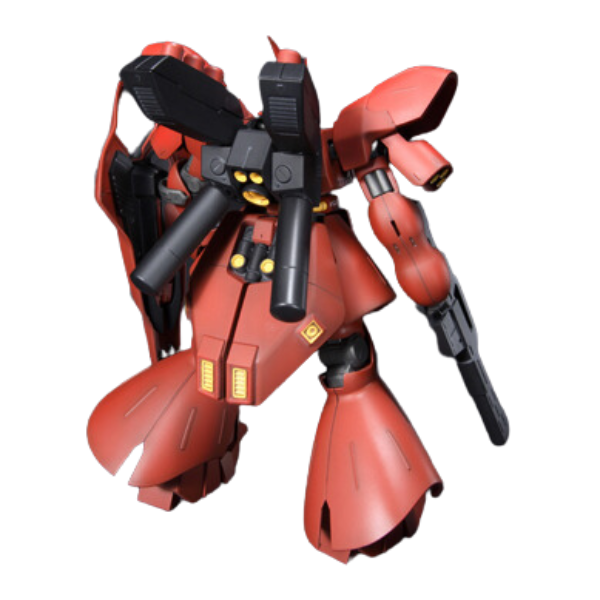 Gundam Express Australia Bandai 1/144 HGUC Sazabi view on back