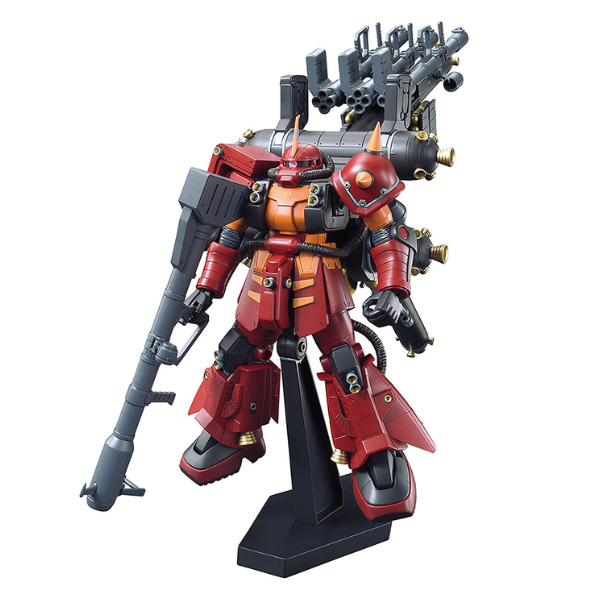 Gundam Express Australia Bandai 1/144 HG MS-06R Zaku II Psycho Zaku view on front