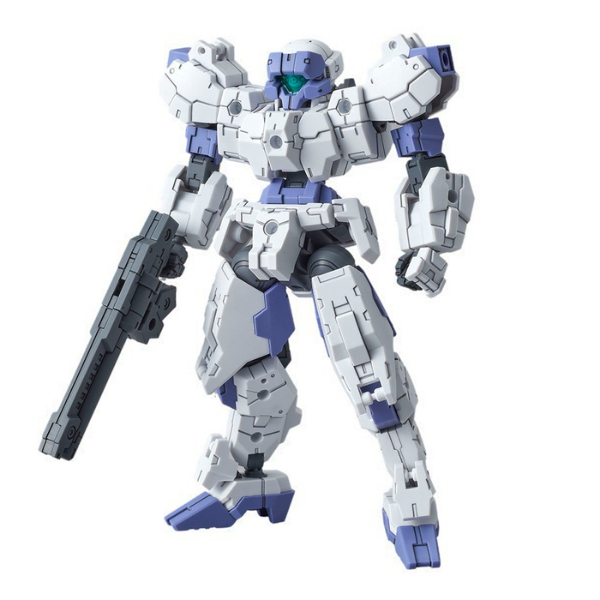 Gundam Express Australia Bandai 1/144 NG 30MM eEXM-21 Rabiot (White) view on front