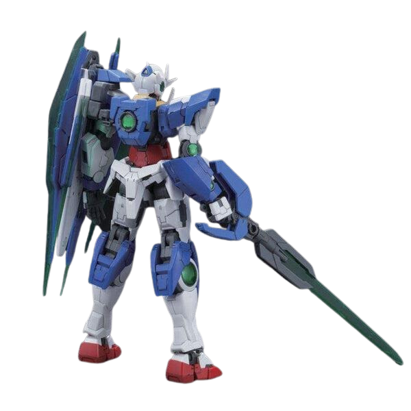 Gundam Express Australia Bandai 1/144 RG 00 Qan[T] Celestial Being Mobile suit GNT-0000 rear view